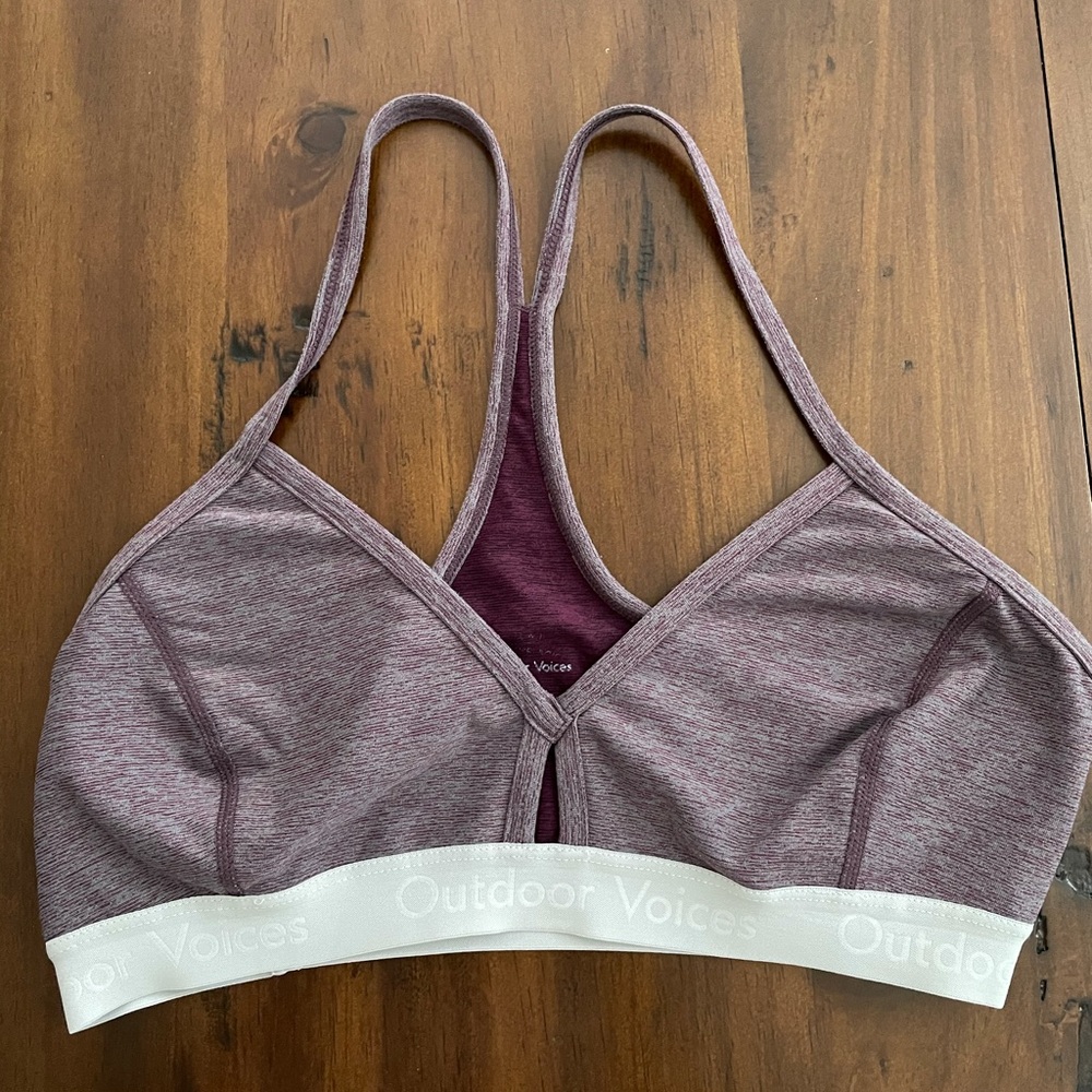 Outdoor voices sports bra